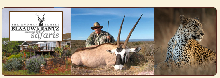 Blaauwkrantz safaris - trophy hunting outfitters in south africa